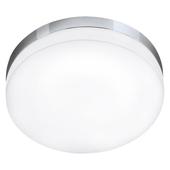 Светодиод. потолочный светильник LED LORA, 16W (LED), ?320, IP54, сталь, хром/опаловое стекло, белый. Челябинск