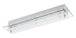 Светодиодный светильник настенно-потолочный FRES 2, 3х5,4W (LED), хром/белый. Челябинск