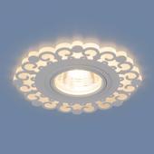 Точечный светодиодный светильник2196 MR16 WH белый. Челябинск