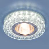 Точечный светодиодный светильник8381 MR16 CL/SL прозрачный/серебро. Челябинск