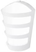 Уличный светодиодный настенный светильник PASAIA, 4,5W(LED), L195, H280, A130, алюминий, белый/пластик, белый. Челябинск