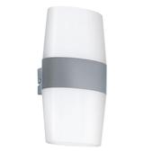 Уличный светодиодный светильник настенный RAVARIнет, 4х2,5W (LED), нерж. сталь, алюминий, серебряный. Челябинск