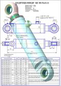 Гидроцилиндр ЦГ-80.56х1120.11. Челябинск