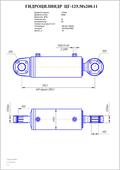 Гидроцилиндр ЦГ-125.50х200.11. Челябинск